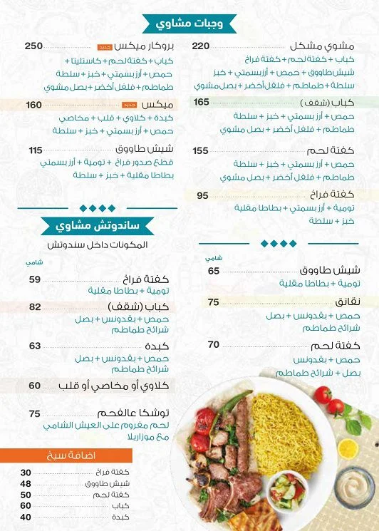 اسعار منيو وفروع ورقم مطعم بروكار «Broccar» مصر