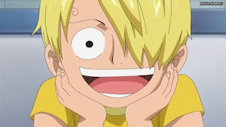 ワンピースアニメ WCI編 793話 サンジ 幼少期 Vinsmoke Sanji CV.大谷育江 | ONE PIECE Episode 793