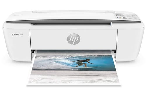 HP J9V91A DeskJet 3755 Compact All-in-One Wireless Printer