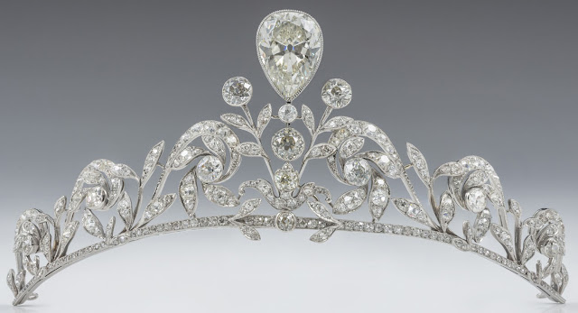 lannoy diamond tiara altenloh hereditary grand duchess stephanie luxembourg