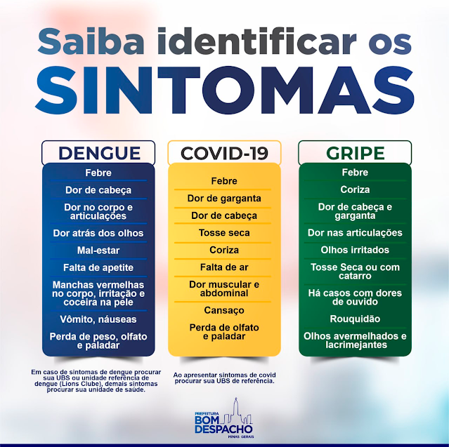 Sintomas da Dengue