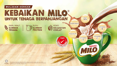 PERMULAAN SI JUARA DIIRINGI KEBAIKAN MILO® UNTUK TENAGA BERPANJANGAN