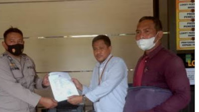 Oknum Polisi Ajudan Wakil Bupati Buton Utara HL dilaporkan ke Polda Sultra  Dugaan Perzinahan dan Penelantaran Rumah Tangga