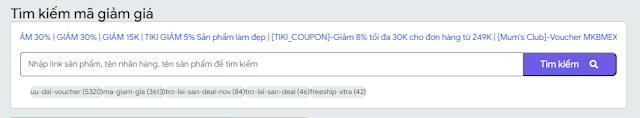 Trang Web Giúp Bạn Tìm Mọi Mã Giảm Giá - Trùm Giảm Giá