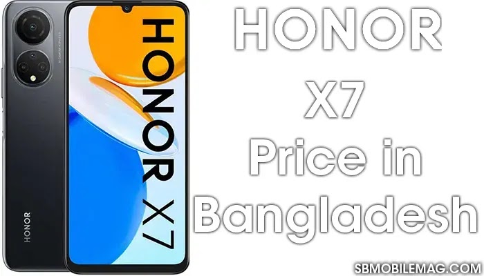 Honor X7 Price in Bangladesh & Specs