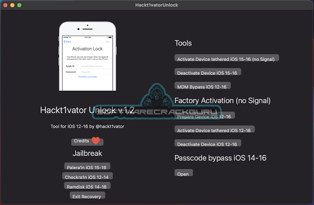 Mac Only Hackt1vator Unlock version 1.2 - 2023