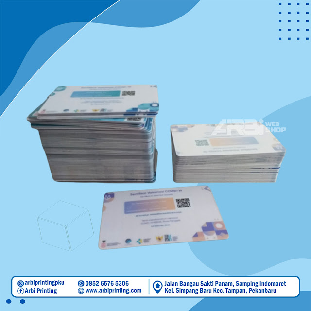 ID Card Vaksin Pekanbaru