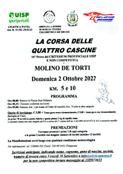 Molino de' Torti 2 ottobre