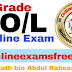 O/L online exam-22 for free