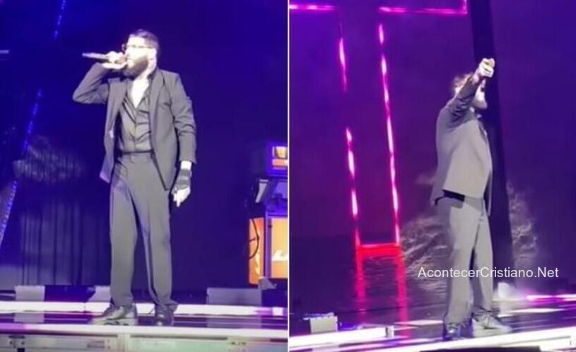 Farruko predica de Dios en pleno concierto