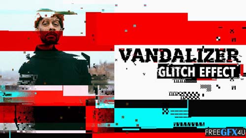 Glitch Vandalizer Photoshop Plugin