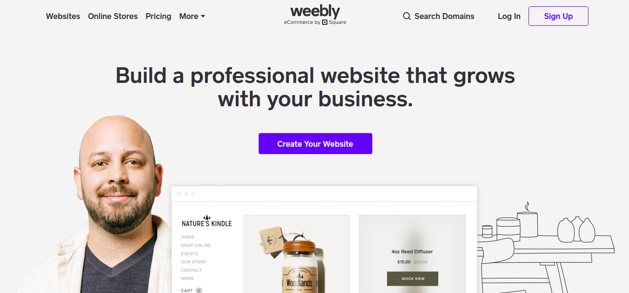 Weebly, site builder