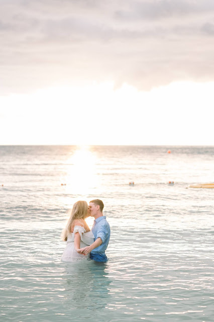 Sandals South Coast Wedding Photographer & Videographer | Beach Engagement Photos