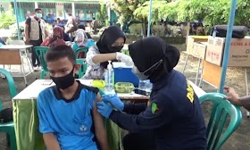 Vaksinasi Pelajar dan Masyarakat Gencar dilakukan di Muaro Jambi