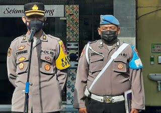 Cegah Pebyebaran Covid 19 Polres Pekalongan  Kota Himbau, Saat Malam Pergantian Tahun, Semua Tempat Hiburan Harus Tutup.