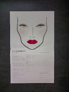 MAC Face Chart