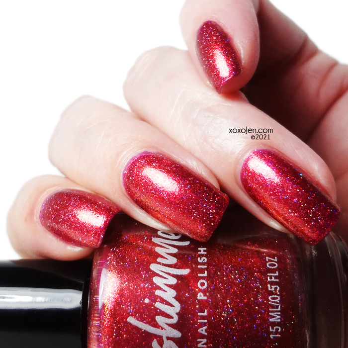 xoxoJen's swatch of KBShimmer Totally Stoked Nail Polish by KBShimmer