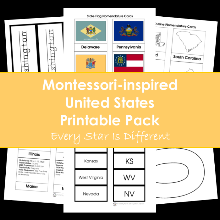 United States Printble Pack