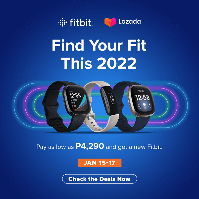 Get a new Fitbit band for as low as PHP 4,290!
