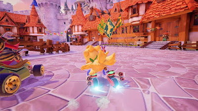 Chocobo GP game screenshot