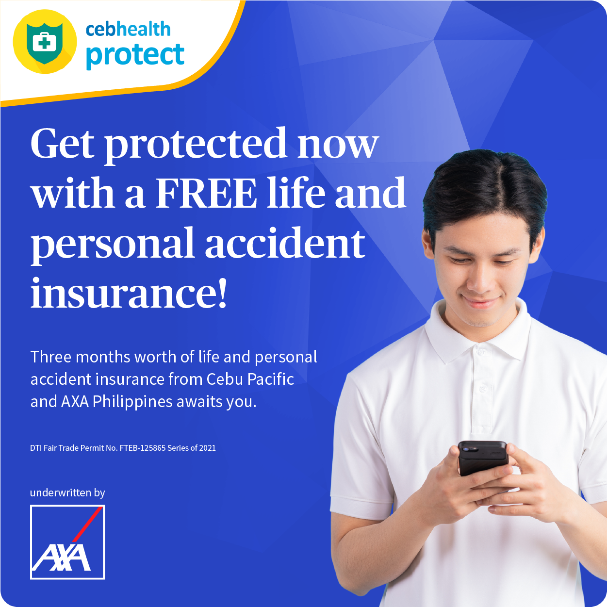 AXA, Cebu Pacific give free insurance to Filipinos