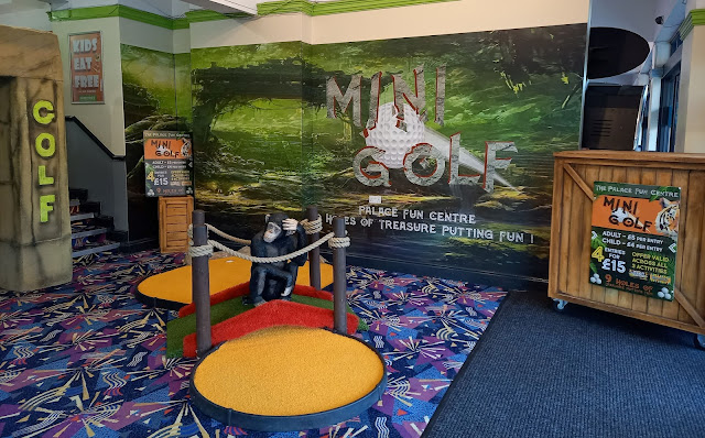 Indoor Mini Golf at the Palace Fun Centre in Rhyl