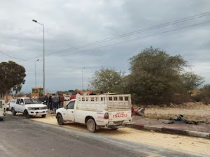 وفاة 4 شبان أصيلي حمام الزريبة من ولاية زغوان في حادث مرور كانوا قادمين من ...