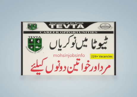 250 + new latest tevta jobs 2022 online apply today in pakistan | new latest govt jobs new today in pakistan 2022