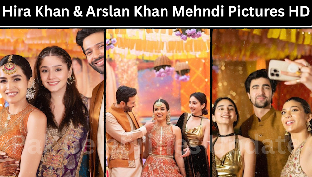 Hira Khan & Arslan Khan Mehndi Pictures HD