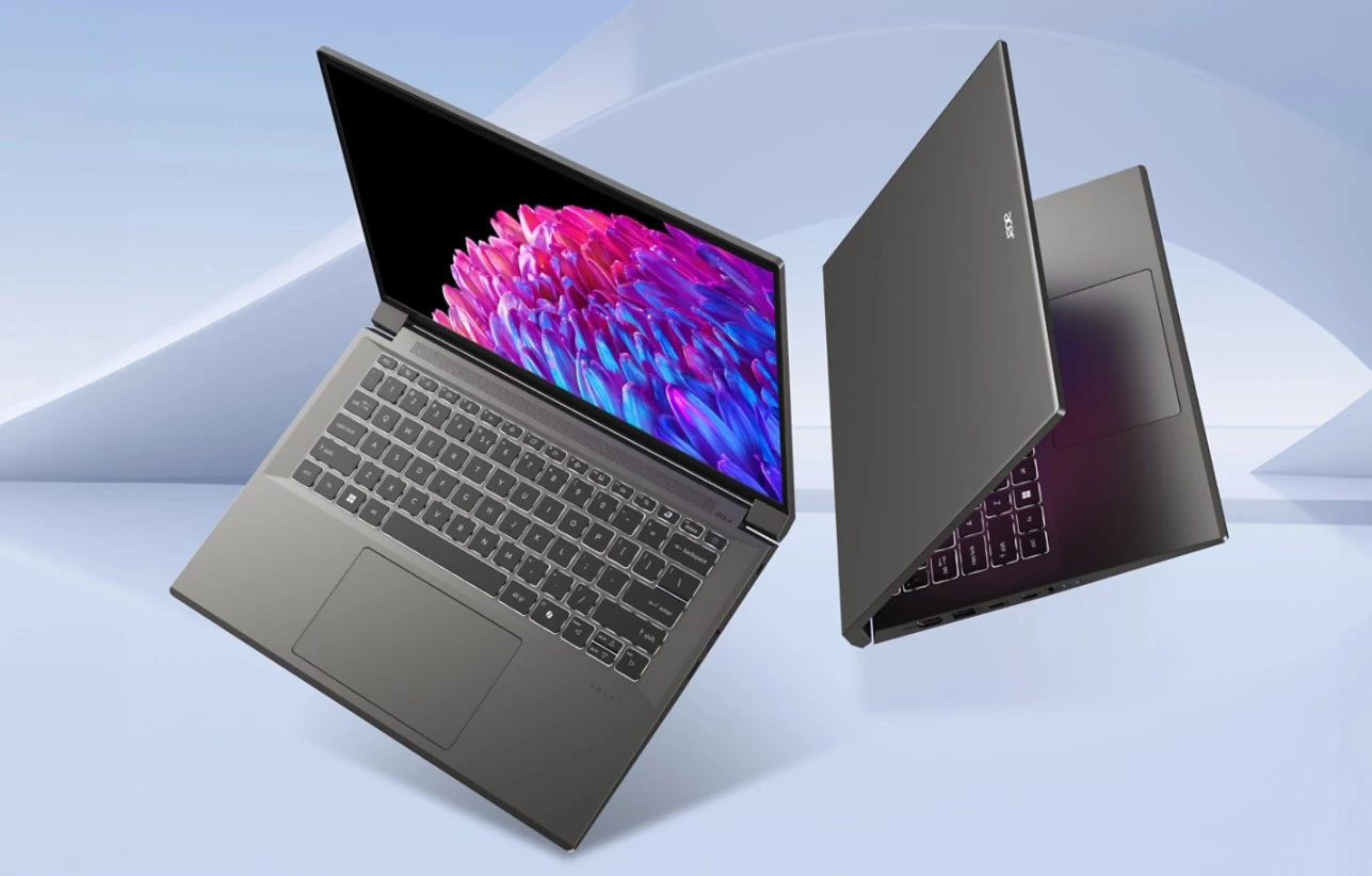 Laptop Canggih untuk Content Creator, Acer Swift X OLED SFX14-72G 70K8