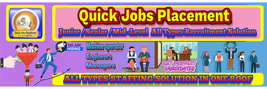 Quick Jobs Placement Agency in Boisar | Quick Jobs Placement Agency in Vasai | Jobs in boisar | jobs