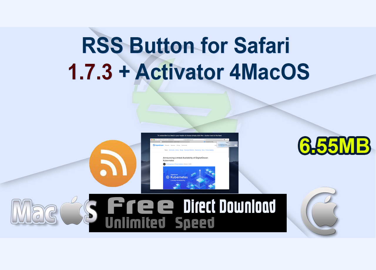RSS Button for Safari 1.7.3 + Activator 4MacOS