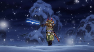 ワンピースアニメ 994話 残雪の菊の丞 お菊 ONE PIECE Episode 994  Kikunojo Okiku