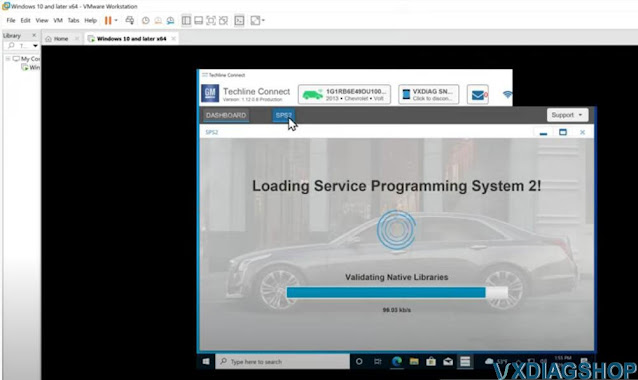 VXDIAG VCX NANO GM Techline Connect VMware Setup 10