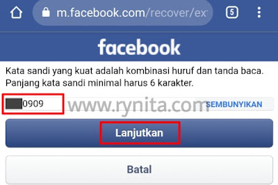 Cara Masuk Facebook Dengan Kata Sandi Lama untuk login ke akun FB