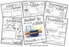 *NEW UPLOAD* Belief in Allah - Doodle & Note Work Book