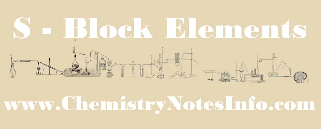 s block elements in periodic table