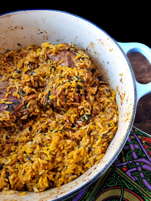 Biryani arroz con pollo pakistani La Cocinera Novata aves cocina receta india tupper comfortfood