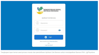 Bansos PKH Cair Januari 2022, Berikut Cara Daftar dan Link Download Aplikasi Cek Bansos