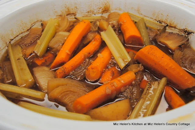 Slow Cooker Old Fashioned Pot Roast at Miz Helen's Country Cottage