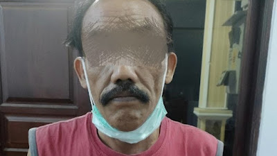 Bapak Pecandu Sabu ini Diringkus 