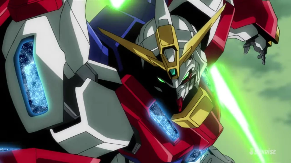 “Imagen del SB-011 Star Burning Gundam, un Gunpla de Gundam Build Fighters: GM’s Counterattack”.