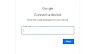 Google.com/device - Connect your Device on Google