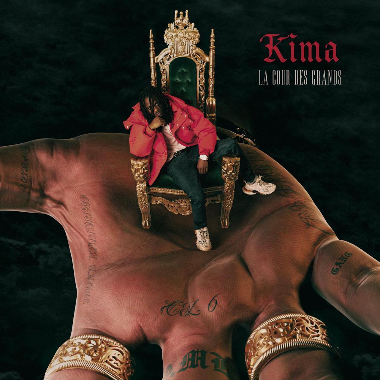 Cover de l'album La cour des grands de Kima