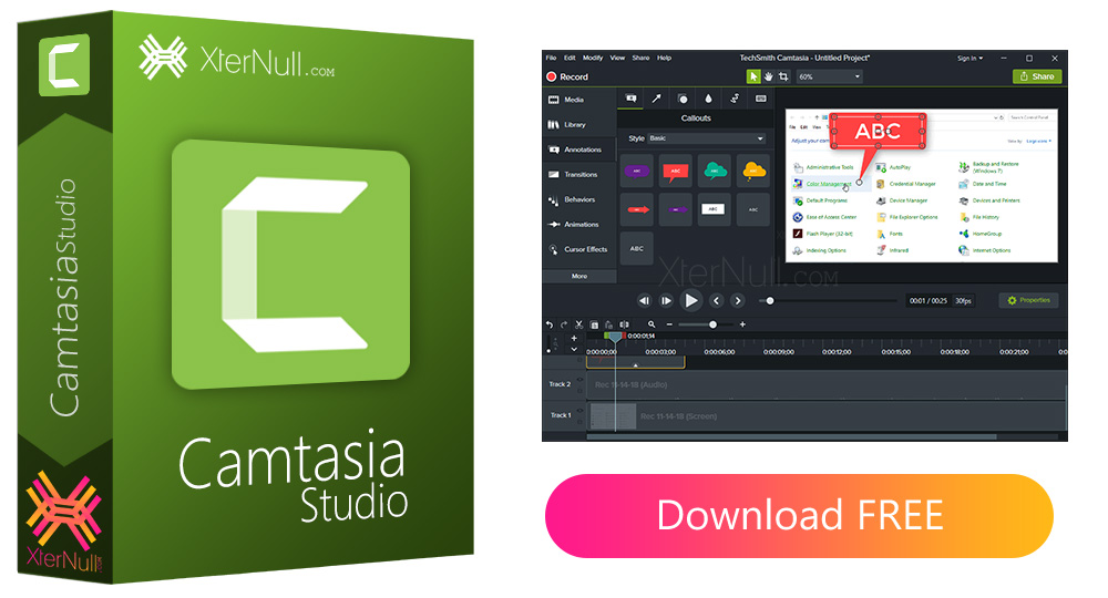 TechSmith Camtasia Studio Full Turkce İndir – Full İndir v9.1.2