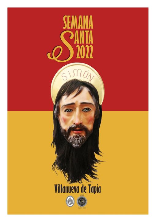 Cartel Semana Santa 2022 de Villanueva de Tapia (Málaga) 
