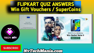 Flipkart Kaun Who Did It Answers Today