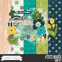 Kit : #2023 March Mini-Kit by Connie Prince