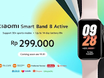 Xiaomi Smart Band 8 Active dan Xiaomi Monitor A27i Resmi di Indonesia, Ini Harganya