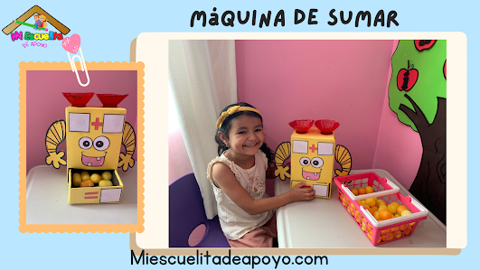 Máquina de sumar para niños